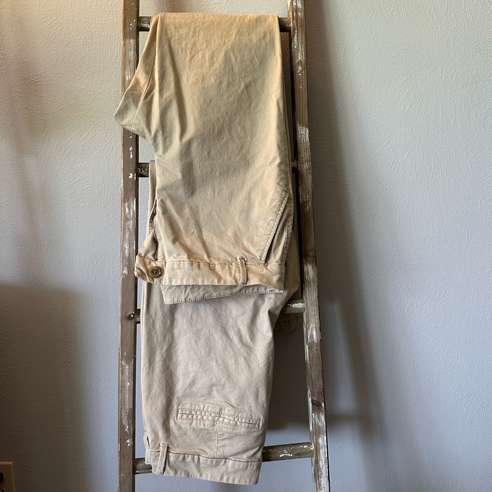 Boot cut Khaki Pants